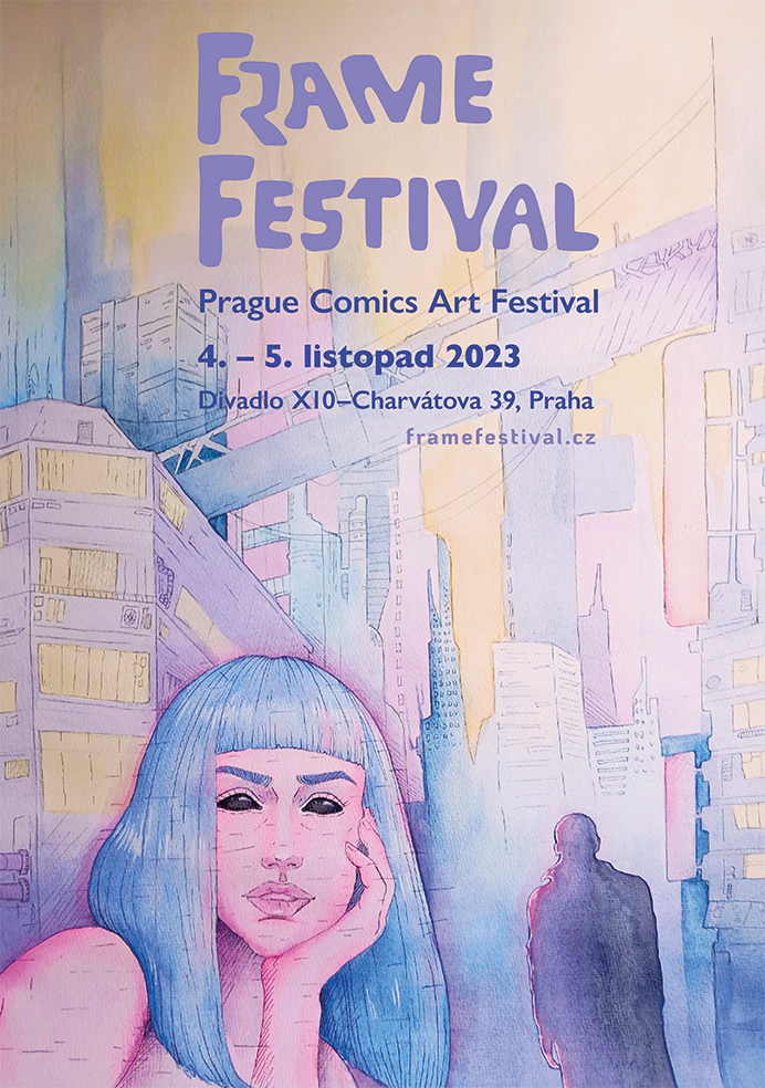 Jednotný vizuální styl, festival Frame - Barbora Košvancová
